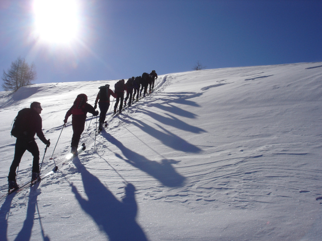 Uscita scialpinismo Montespluga