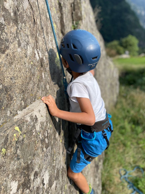 Arrampicata per ragazzi agosto