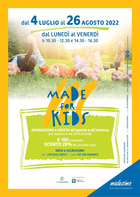 Made for kids - agosto