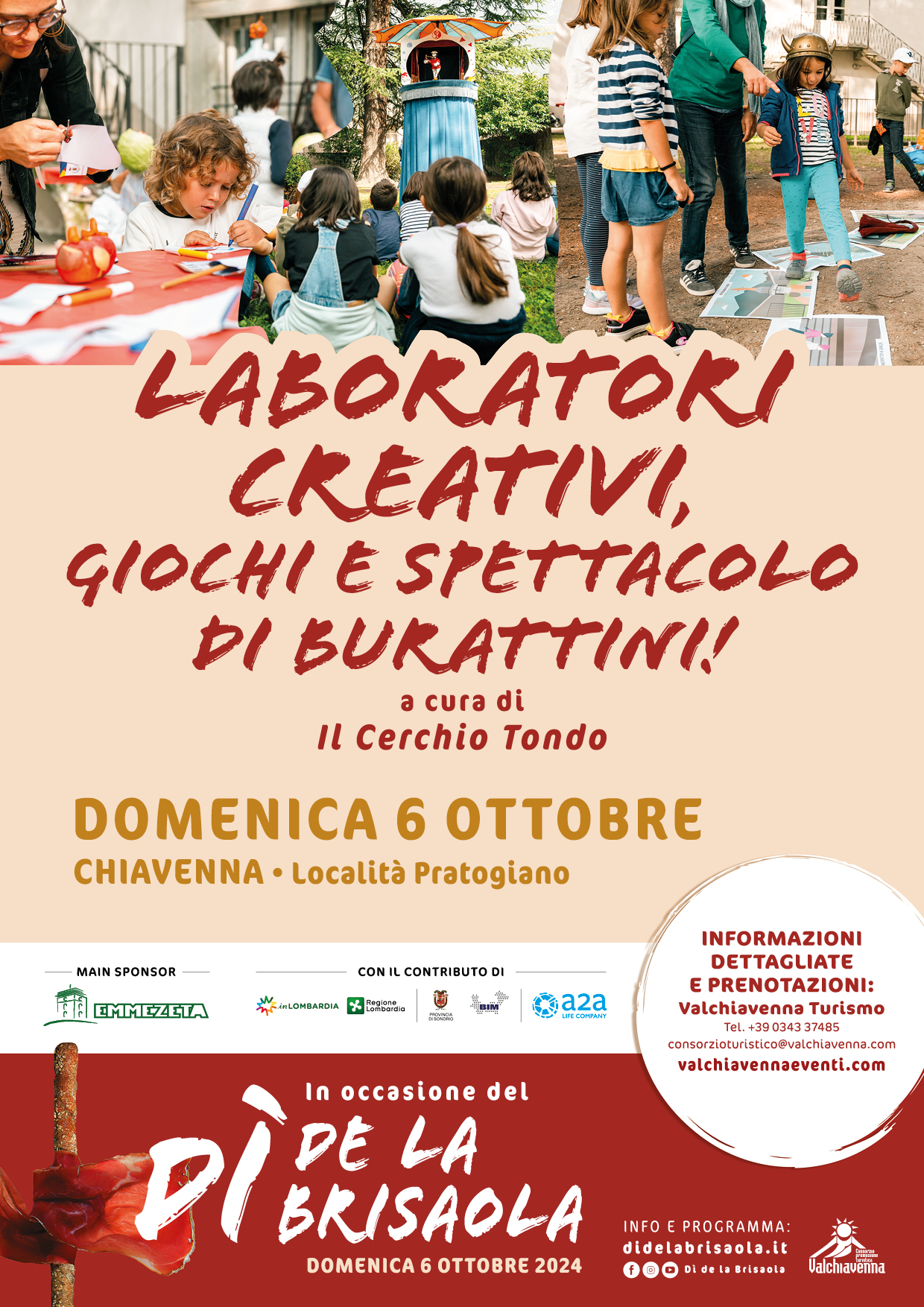 Laboratori creativi, giochi e burattini